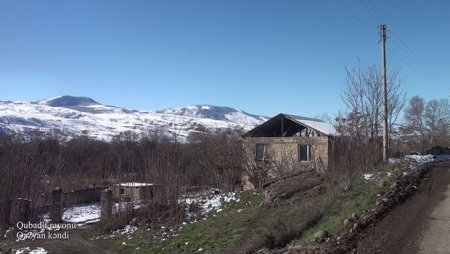 Qubadlı rayonunun Qəzyan kəndindən görüntülər – VİDEO