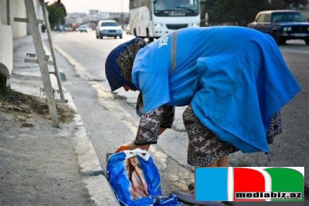 Azərbaycanda daha bir süpürgəçini maşın vurub öldürdü