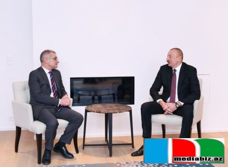 İlham Əliyev “Procter and Gamble Europe” şirkətinin prezidenti ilə görüşüb