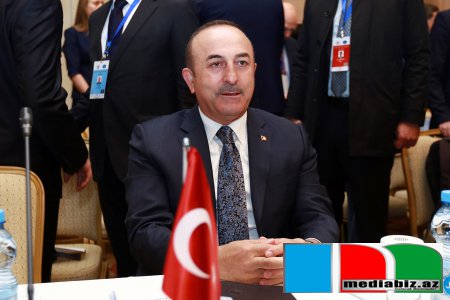 Çavuşoğlu: “Azərbaycanın haqlı mübarizəsinə həmişə hər yerdə dəstək verəcəyəm”