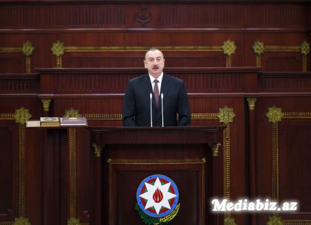 İlham Əliyev yeni çağırış Milli Məclisin ilk iclasında - YENİLƏNİB