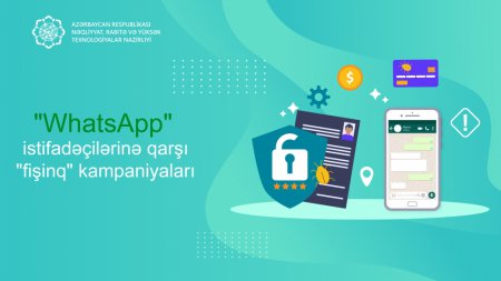 “WhatsApp”da “fişinq” kampaniyaları Nazirlikdən xəbərdarlıq