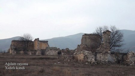 Ağdamın Xıdırlı kəndində görüntülər - VİDEO
