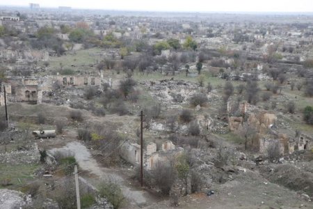 İşğaldan azad olunmuş ərazilərə getmək istəyənlər saxlanıldı - FOTO