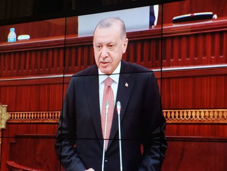 Ərdoğan: “Vətən müharibəsindən sonra regionda yeni vəziyyət yaranıb”