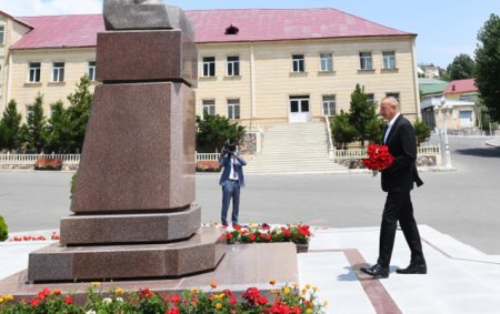 Prezident Daşkəsənə getdi